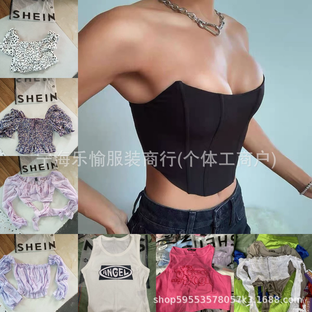 Shein женский смешанный топ европейский и американский стиль сексуальное модное платье смешанный камзол жилет женский летний амазонка