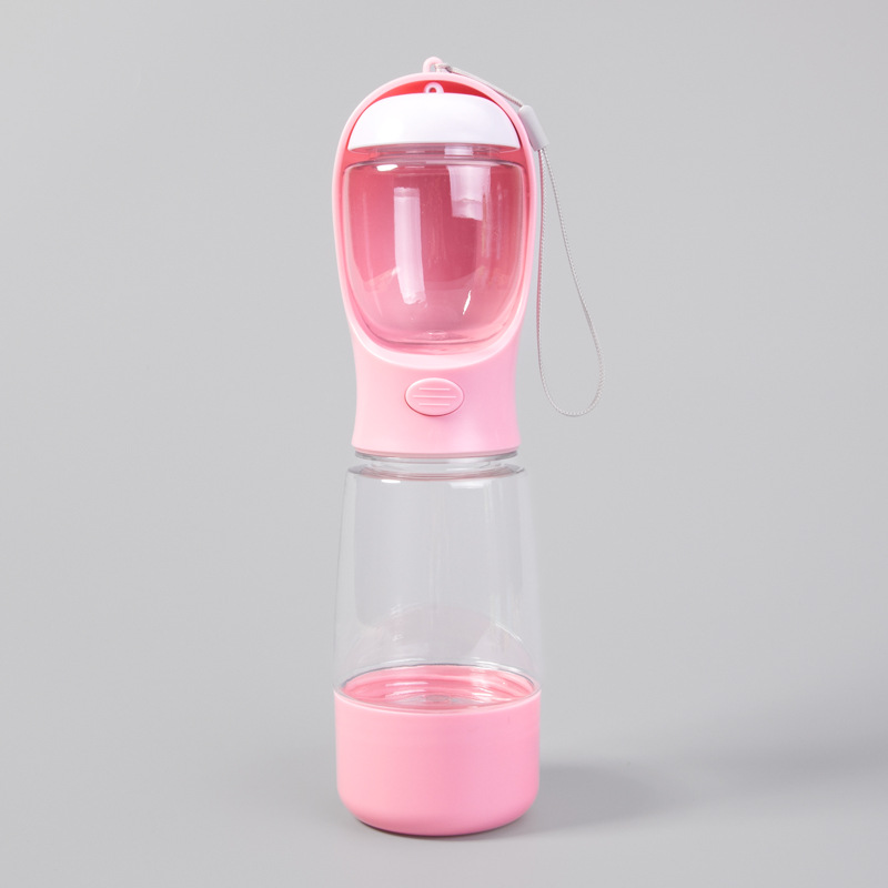 Taza de agua tres en uno multifuncional para perros al aire libre Taza para mascotas Alimentador de agua Taza de agua portátil Bebedero para perros y gatos