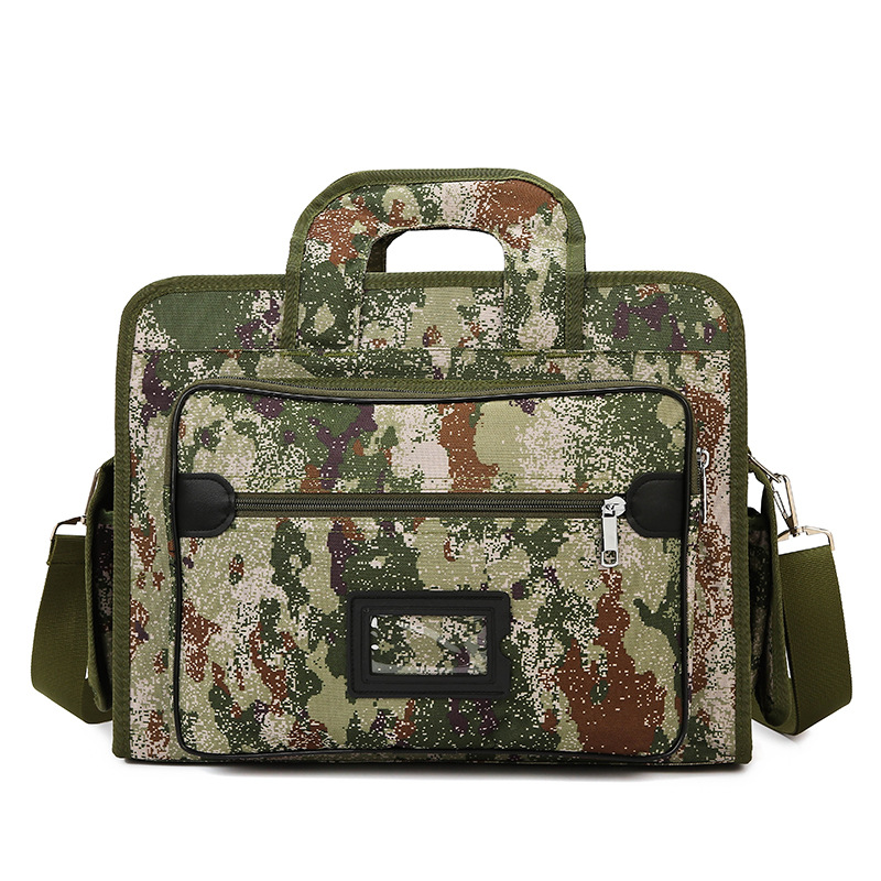 Bolso táctico al aire libre de tendencia maletín portátil resistente al desgaste de gran capacidad multicapa de almacenamiento de un solo hombro bolso de computadora portátil