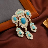 Старинная ретро брошь из жемчуга, булавка, запонка для лацканов костюма, аксессуар