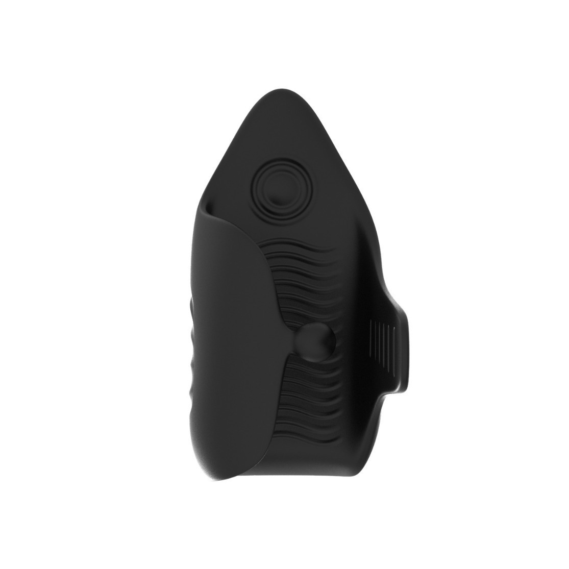 Wearable Vibrating Penis Trainer, Silicone Electric Stimulation Device, Black — detail image 10