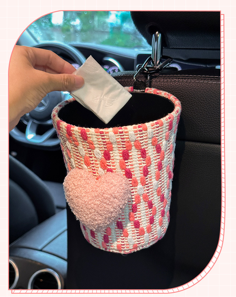Car-Mounted Tissue Box, Hanging Type, 2026 New Model, High-End Car Tissue Holder, Practical Storage