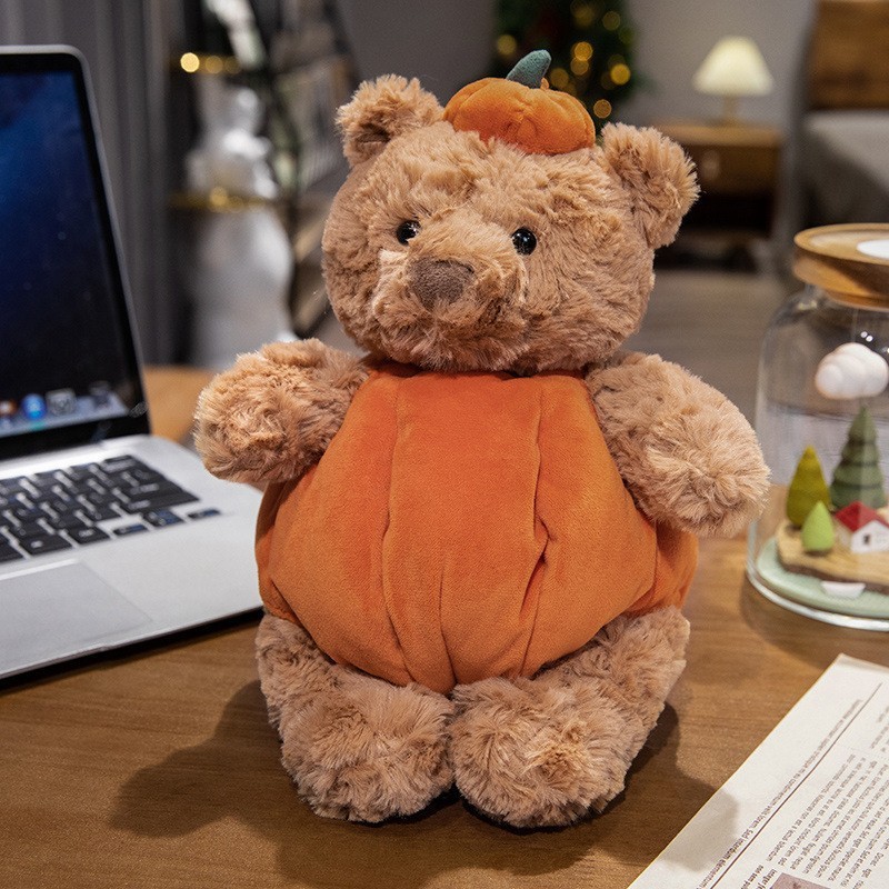 Ours Citrouille 30cm / Comme le montre la figure