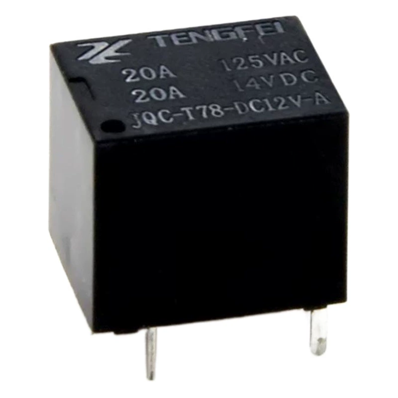 Реле 12VT78T74TRKM5V/9V/12V4 постоянного тока Tengfei автомобильное нормально открытое малое реле 20A