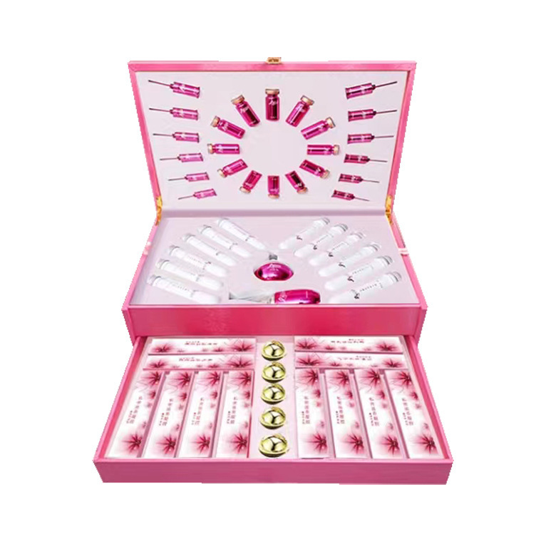 エステサロン専用女性専用陰部灸キット外陰部SPAメンテナンスケア保湿保湿Tマスクピンクキット|undefined