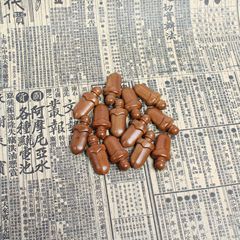 Lightning-Struck Jujube Wood Small Sword Pendant Keychain Accessory Old Material Dark Black Surface Polished by Hand and Intricately Carved Live Stream Supply