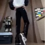 直筒春秋修身美式牛仔裤