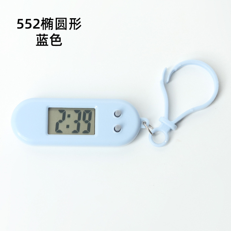 学生試験の小さい掛け時計の簡単なキーホルダーの携帯電子時計は時間の日のミニ電子時計を表示します。|undefined