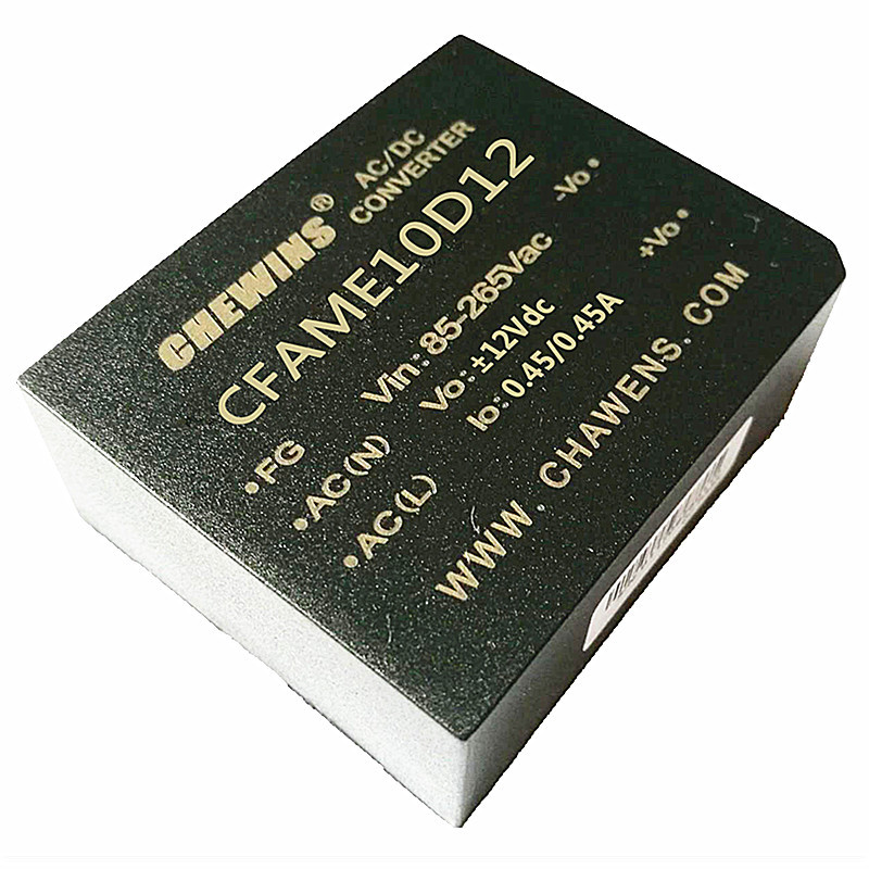 CFAME10D12  AC-DC电源模块宽电压输入220V转12V双路输出10瓦