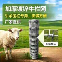 牧场山区栏牛网养殖网栅栏铁丝网河道畜牧业专用农场养羊畜牛栏网