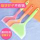 Factory in stock High Temperature Resistant Silicone Wide Mouth Pancake Pancake Translucent Jade Pot Shovel Household Kitchen Utensils