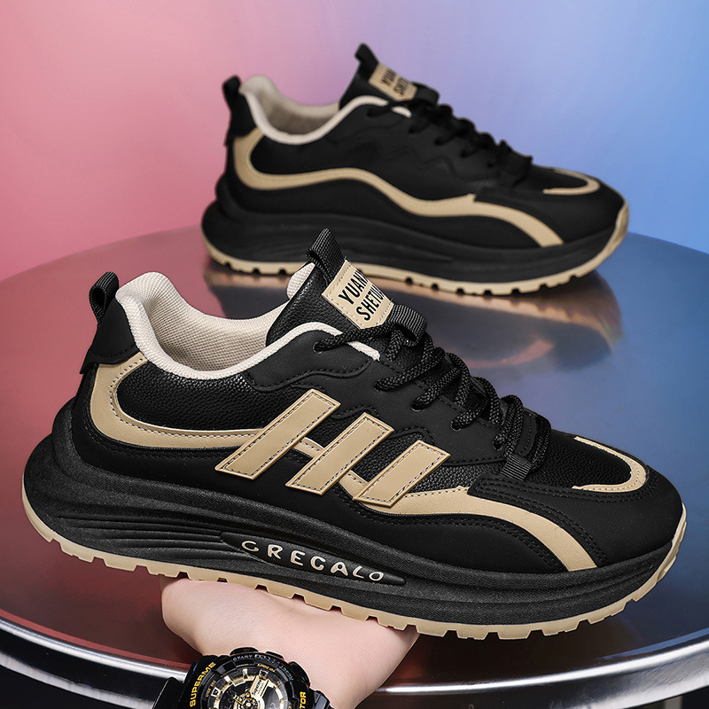 Zapatos de hombre zapatos deportivos de hombre primavera 2026 nuevos zapatos de papá transpirables tendencia de hombre estudiantes zapatos casuales diarios para hombre