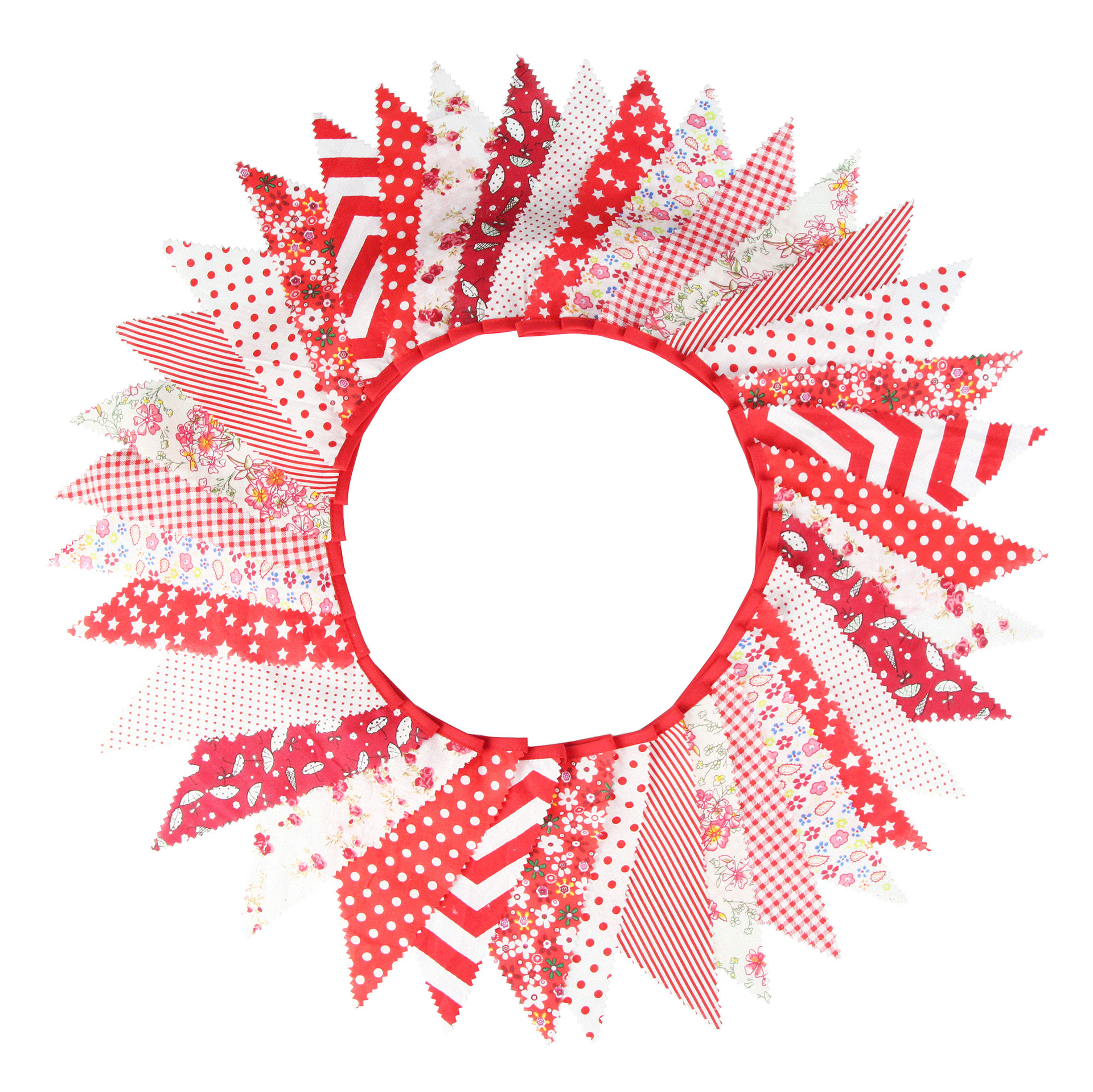 10 m 36 piezas de color claro flor ola de una sola capa de algodón bandera de triángulo bandera de cumpleaños de los niños fondo de la foto bandera de la boda tire