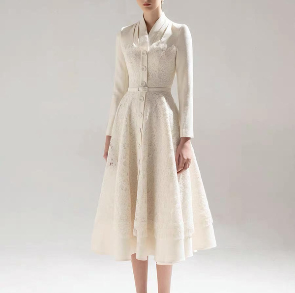 Small design base lace dress
