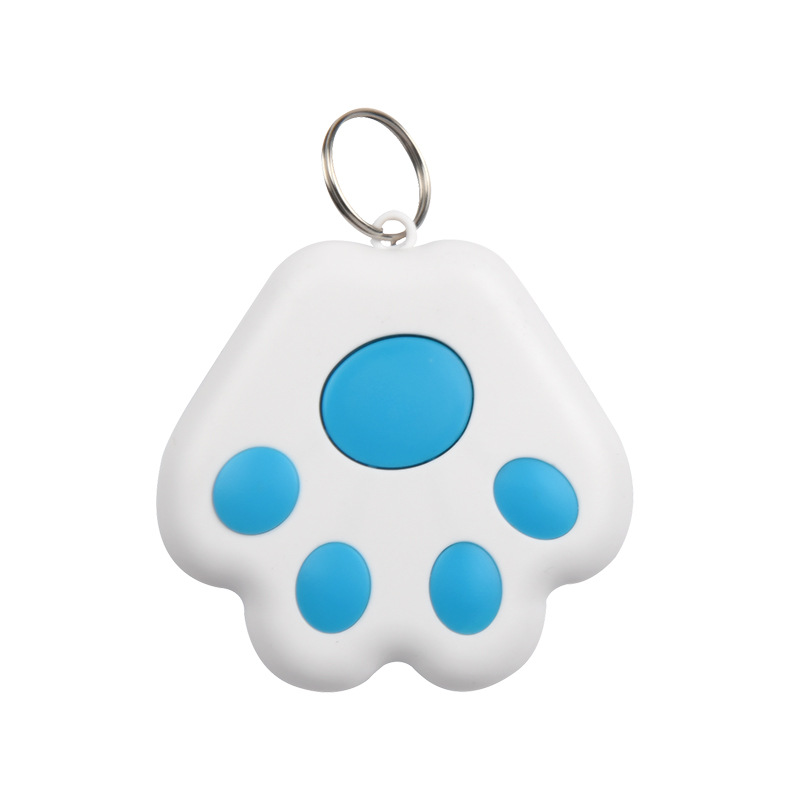 Yeni akıllı iki yönlü kablosuz nesne bulucu, kayıp önleyici Bluetooth takip ve konumlandırma anahtarlığı, köpek pençesi kayıp önleyici cihaz