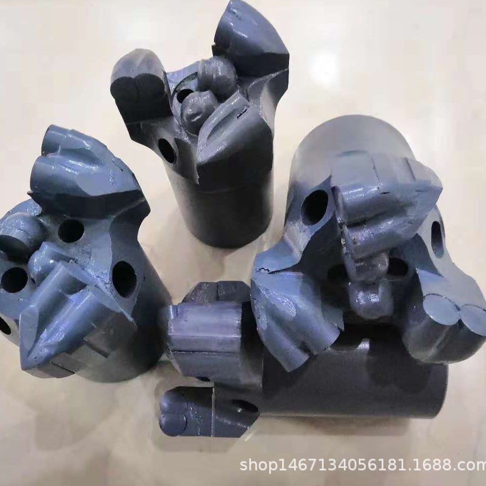 金刚石复合片钻头 三翼内凹PDC不取芯 地质探水钻头