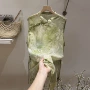 中长款立领新款夏季上衣