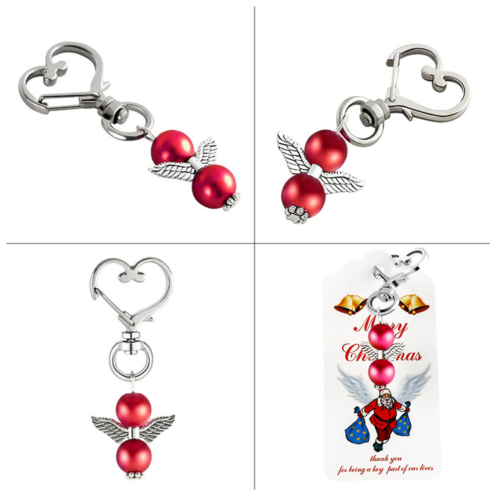 Creativo Ángel Guardián llavero boda fiesta decoración regalo cumpleaños bautismo Navidad Acción de Gracias gracias