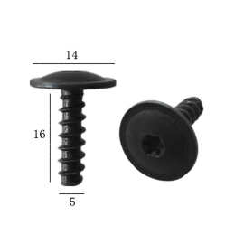 M5*16内梅花适用大众奥迪B4A3A4A5A6汽车挡泥板自攻螺丝N90775001