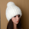 Demi-season warm hat, woven baseball cap