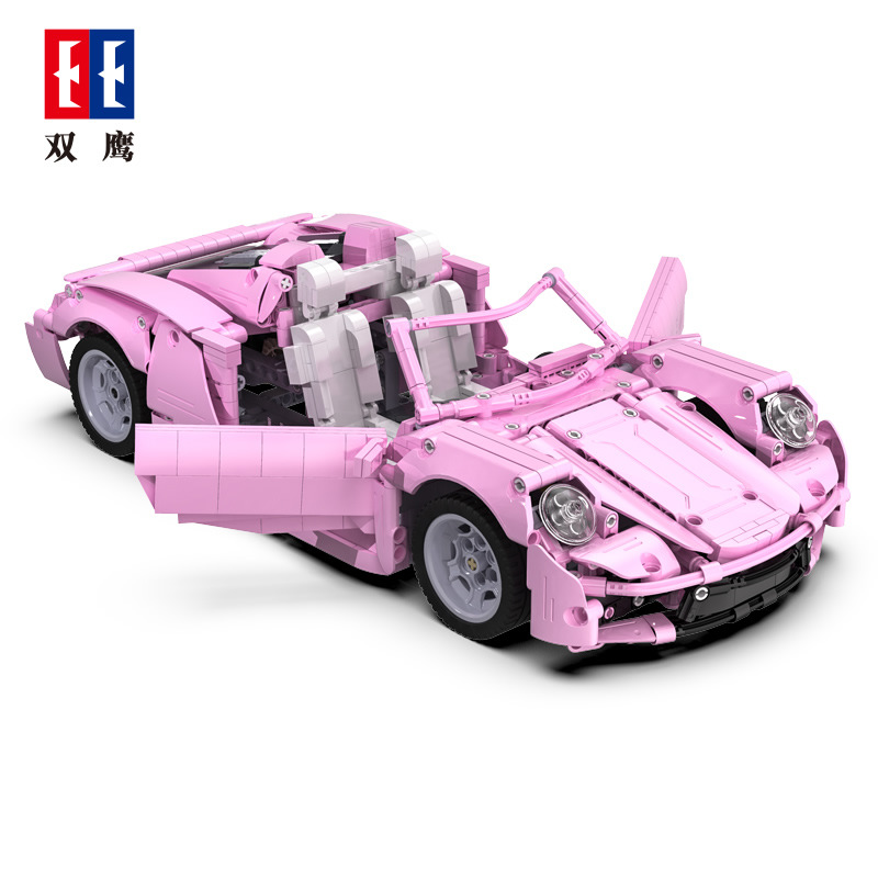 Bloques de Construcción Double Eagle C61028, Modelo de Coche de Partículas Pequeñas, Juguete de Ensamblaje para Niños, Bloques de Construcción Pequeños image 4