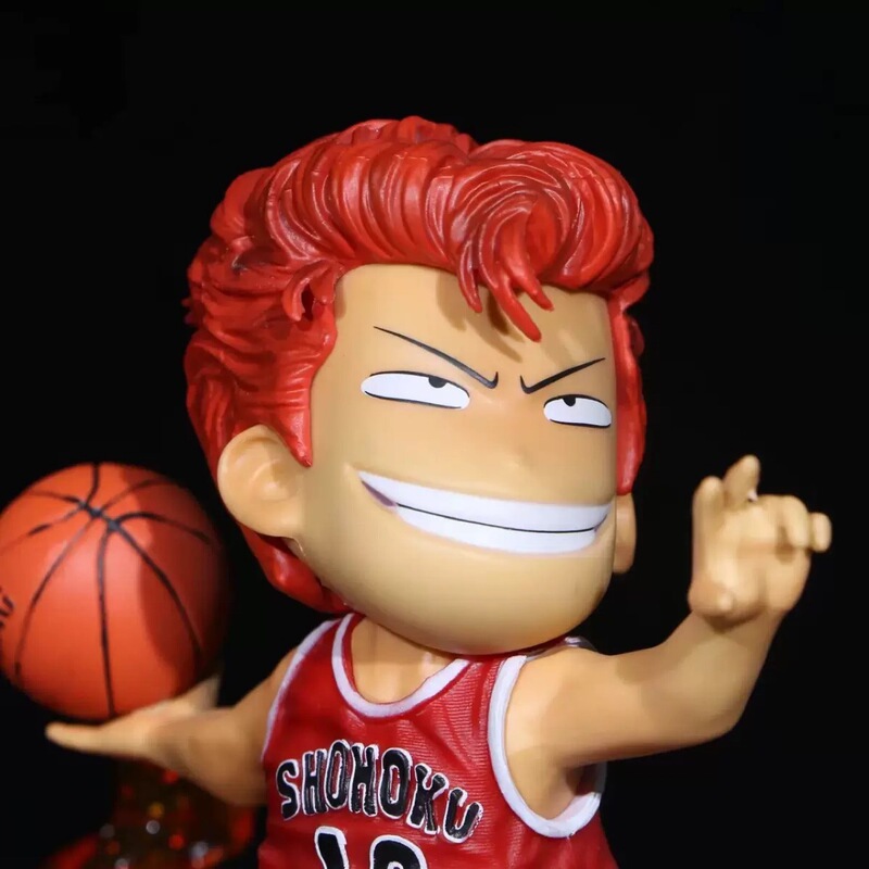 Slam Dunk GK Slam Dunk Genius Sakuragi Hanamichi Flame Slam Dunk Light-Up Model Boxed Figure Slam Dunk GK Slam Dunk Genius Sakuragi Hanamichi Flame Slam Dunk Light-Up Model Boxed Figure