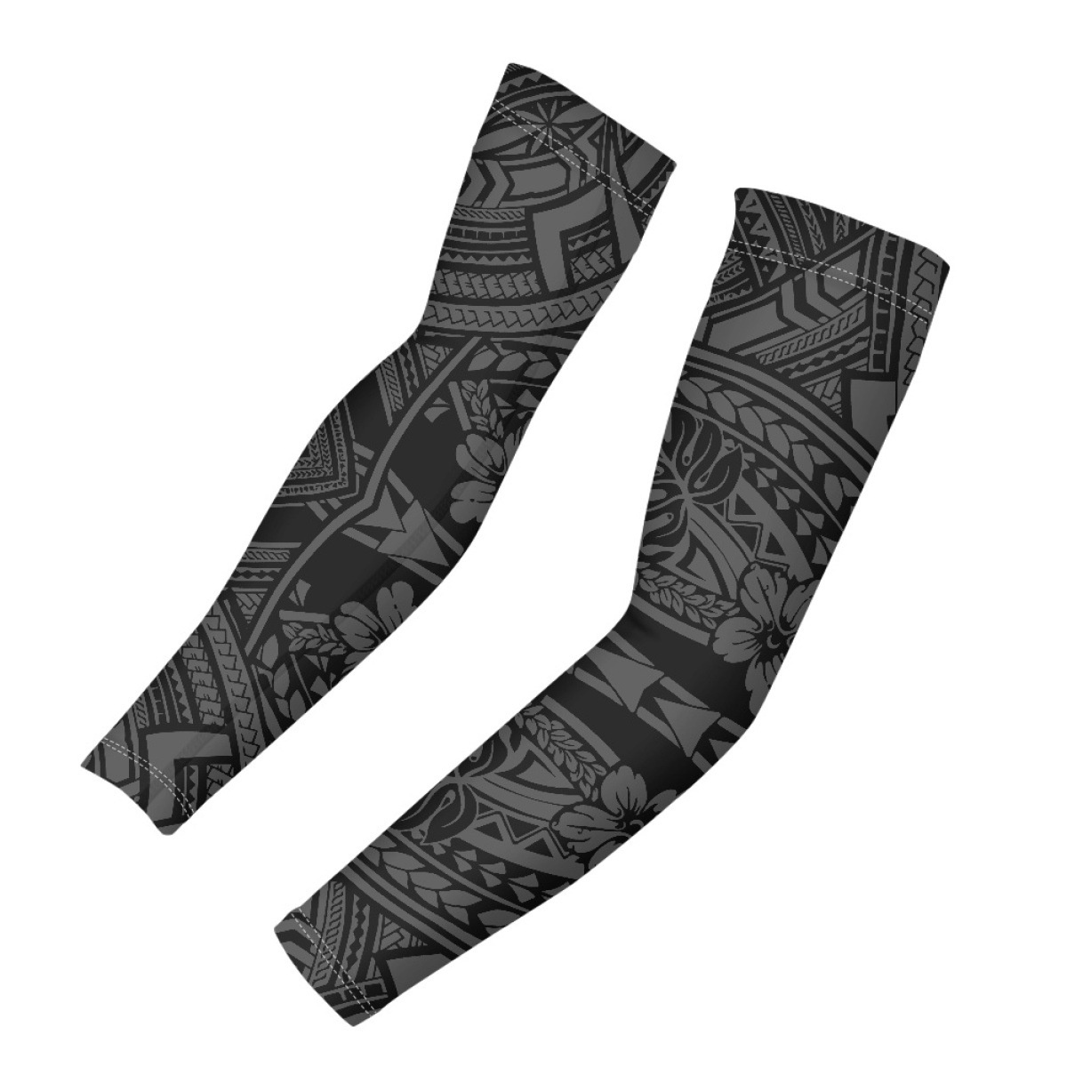 Popular sleeve covers for independent e-commerce sites, made of polyester and spandex, with heat-transfer printed personalized geometric ethnic patterns, direct sales from cross-border factories