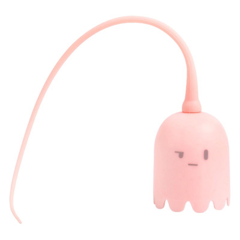 Palo de gato divertido eléctrico para mascotas juguete de cola mágica inteligente gato auto-hola cola de silicona resistente a morder bola giratoria automática