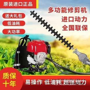 Garden Imported Honda Wuyang Pruning Backpack Tea Gasoline Tea Tree Hedge Machine Cutting Four-Stroke Tea Picking Overhaul