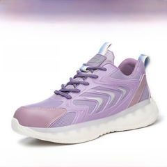 女士勞保鞋四季輕便款 防砸防刺穿鋼包頭安全鞋 跨境勞保鞋工作鞋