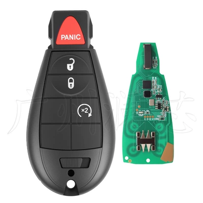 Suitable for Jeep Chrysler Car Keys - id46-pcf7941a-chip-433mhz-type-b-semi-smart-key