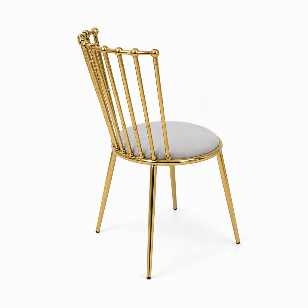 Silla de Comedor de Metal para Hogar de Metal, Multifuncional, Giratoria, con Reposabrazos, para Restaurante
