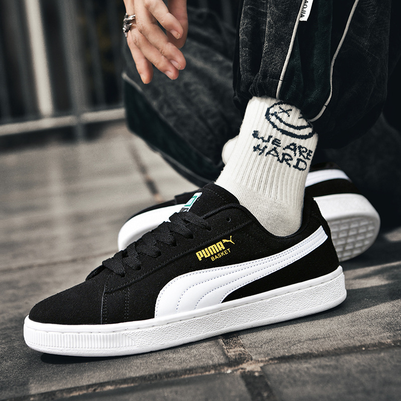 Popular Sneakers for Men, Pm Couple Style Casual Sports Sneakers, Women's Running Shoes, Versatile Low-Top Bread Shoes for Men
