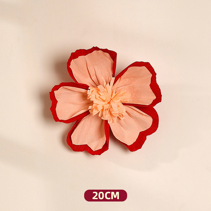 Flor arrugada decoración de la casa de bodas nueva casa de la cabecera de la cama de la mujer pared de fondo del dormitorio de los hombres sala de estar conjunto de flores