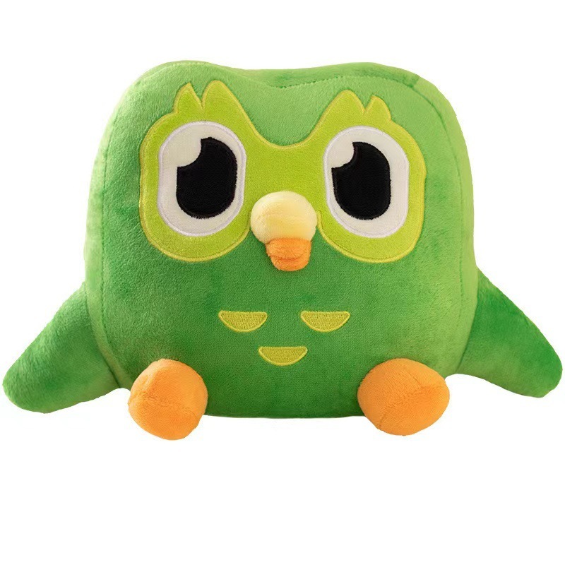 Cross Border New Duo plushie of Duo the owl Green Owl Plush Doll Gift Cross Border New Duo plushie of Duo the owl Green Owl Plush Doll Gift