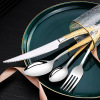 Set stainless steel, coffee tableware, spoon, suitable for import, 4 piece set