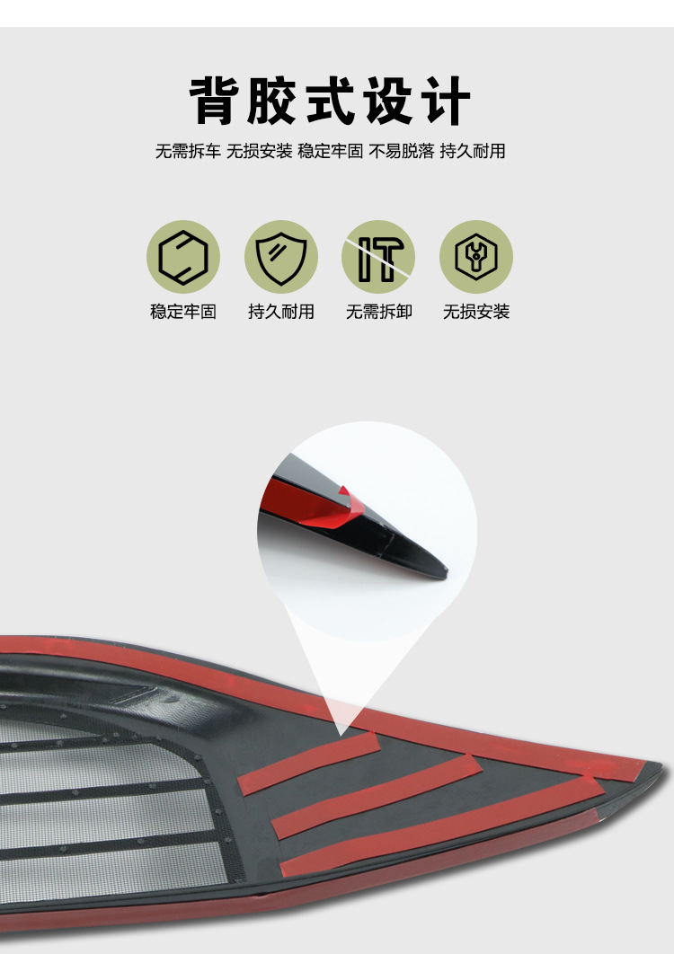 Suitable for Changan Qiyuan Q07 Insect-Proof Net, Front Grille, Water Tank Protective Cover, Anti-Insect and Anti-Lint Modification Accessories