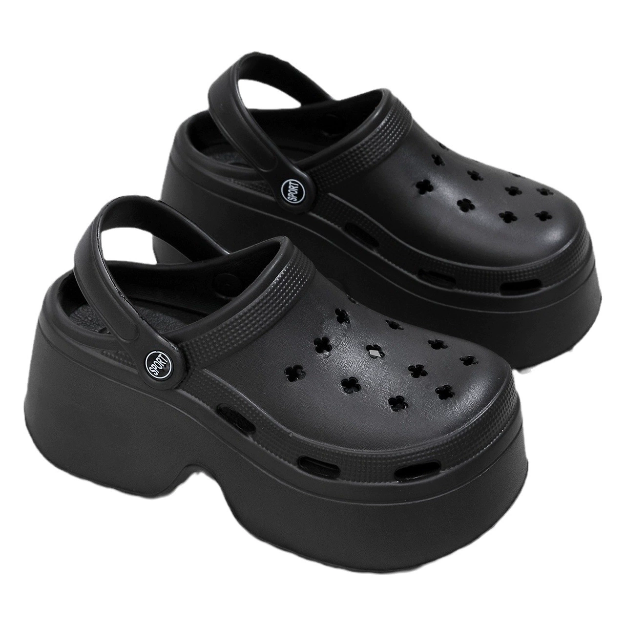 Обувь с отверстиями eva Женская дезодорант верхняя одежда мода в стиле ins, увеличивающем рост, аксессуары для поделок, съемная садовая обувь, дышащая подкладка