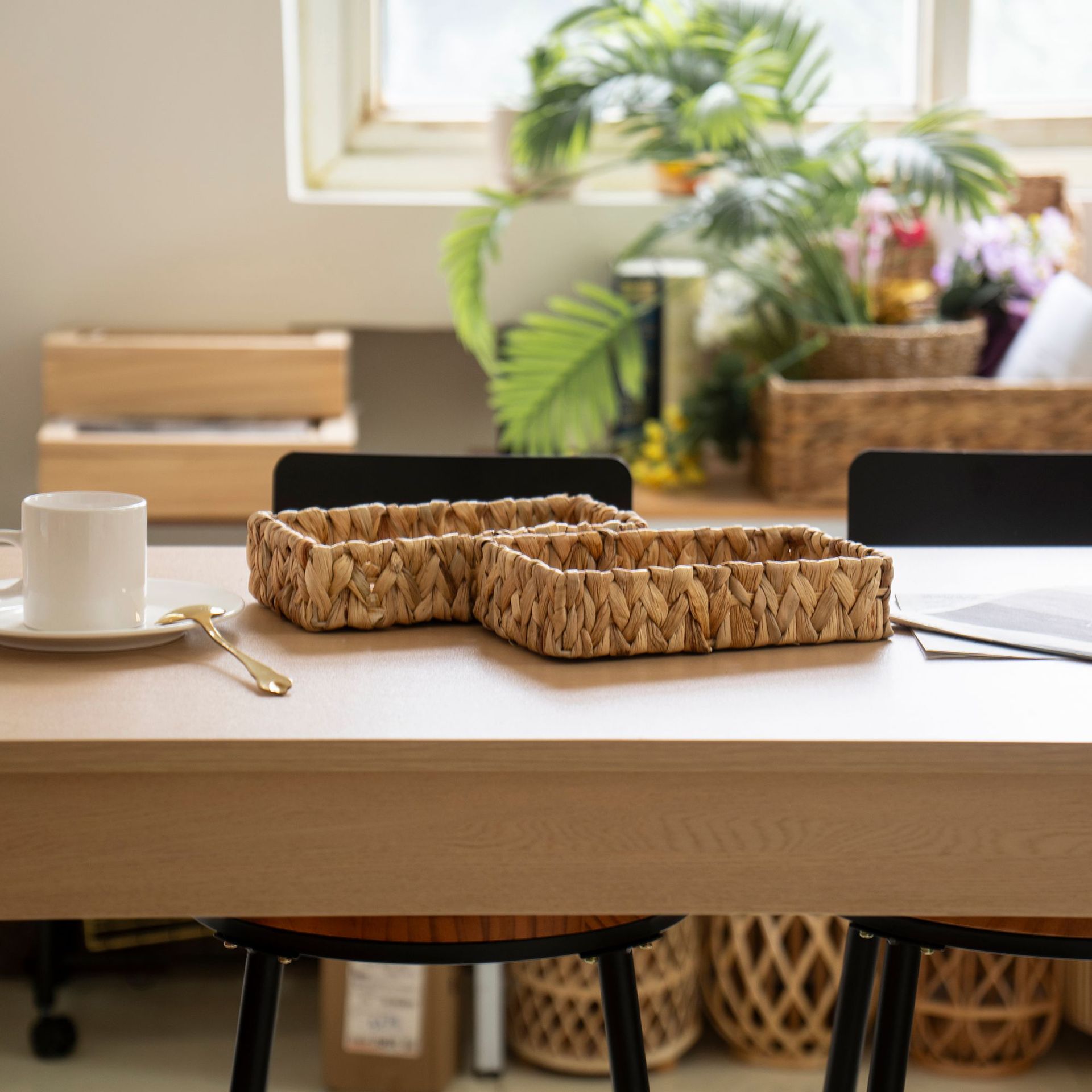 Amazon rectangular color primario calabaza grasa toallas de papel almacenamiento plegable cajas de extracción de ropa de dormitorio cesta