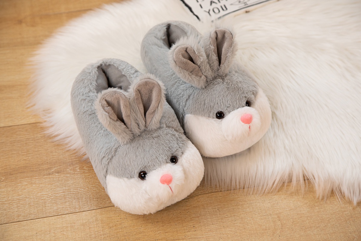 Pantuflas Cerradas para el Hogar de Felpa Antideslizante Térmico image 8