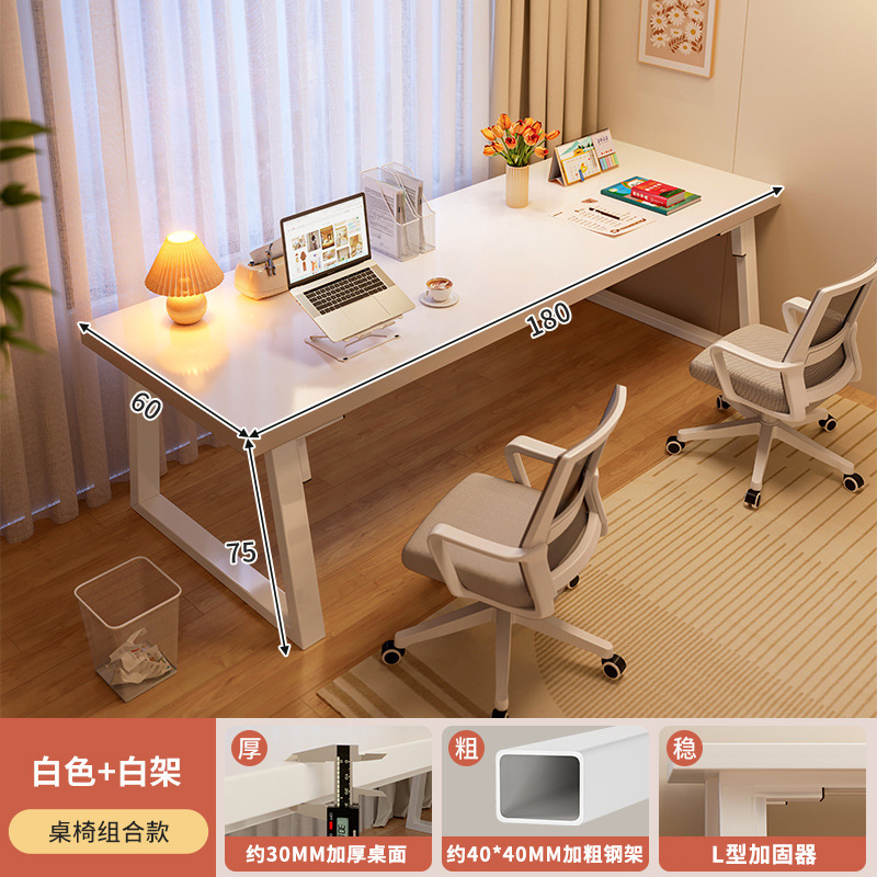 Escritorio de tablero de agujeros para estudiantes, estudio en casa, dormitorio, trabajo, escritorio para computadora, escritorio rectangular, escritorio para estantería