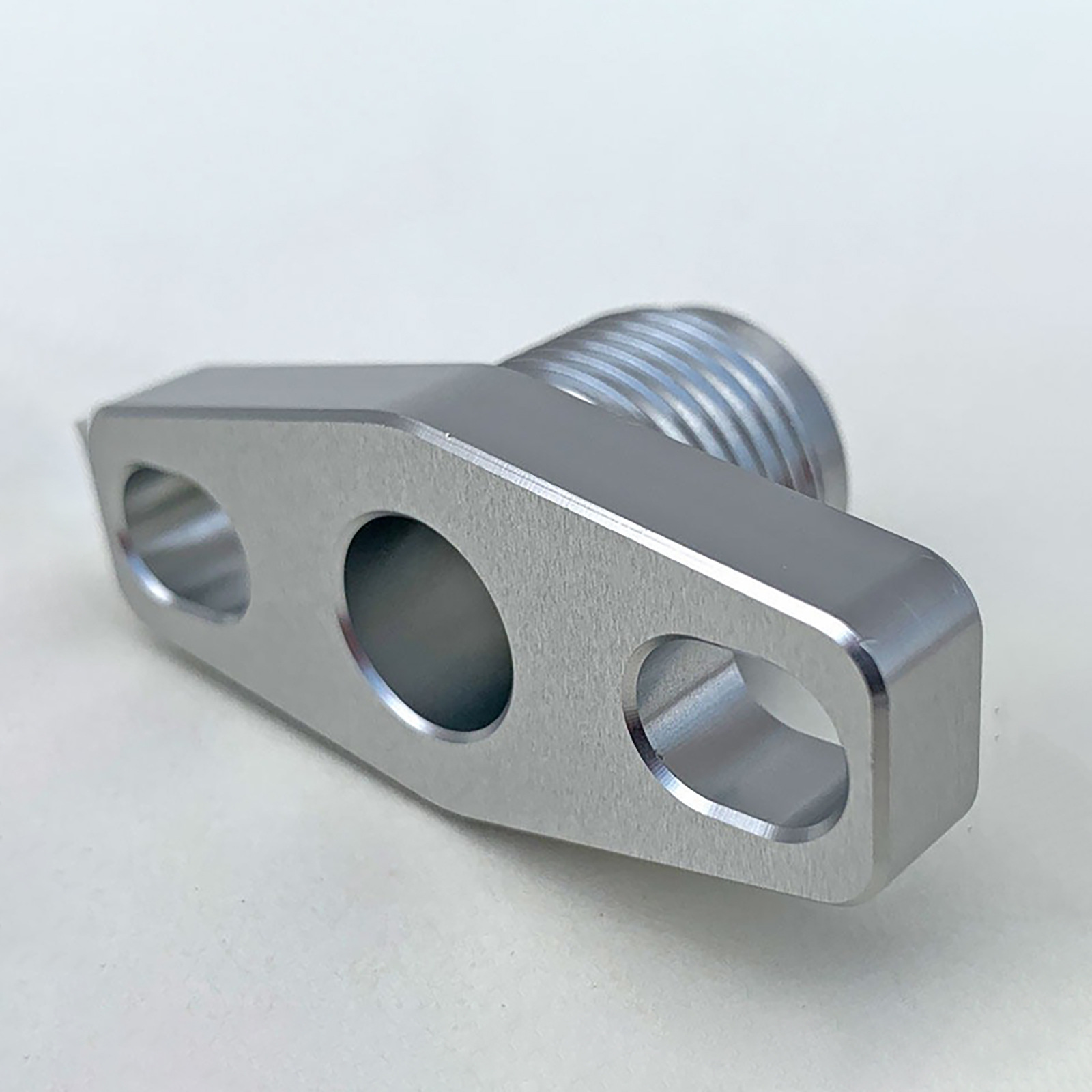 An3-An16 Aluminum Alloy Turbo Oil Supply Flange Adapter Fuel Hose Modification Connector Oil Cooler Accessories