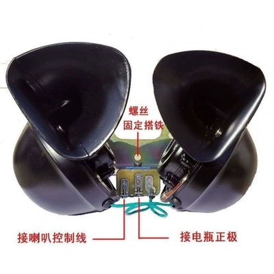 Car horn/tweeter – snail horn, electric horn