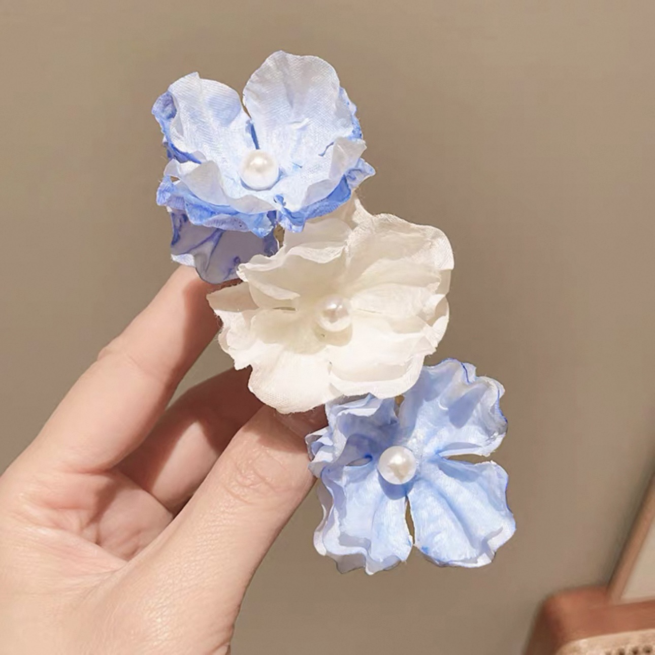 Línea telefónica trenzada transfronteriza, anillo para el cabello, perla, cabello trenzado recto, artefacto femenino, cola de caballo alta, burbuja, cabello trenzado, cuerda, accesorios para el cabello