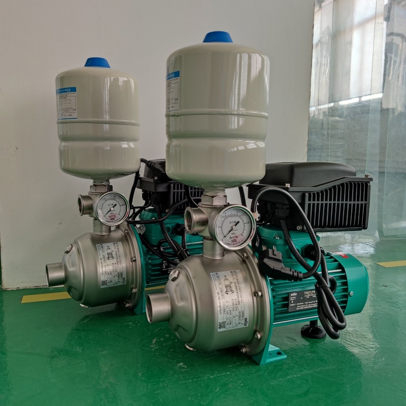 威乐卧式变频泵别墅全自动家用不锈钢增压泵MHI805