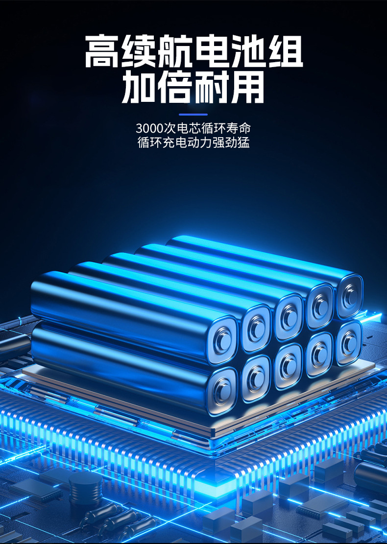Foldable high-pressure car wash water gun, lithium battery car washer, portable water tank, new wireless water gun tool, high-power for home use