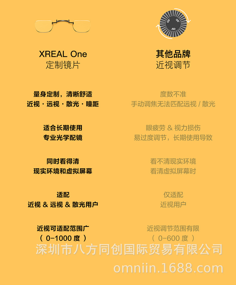 XREAL One is a brand-new smart AR glasses with native 3DoF hovering, non-translation and non-VR 3D Ai glasses undefined