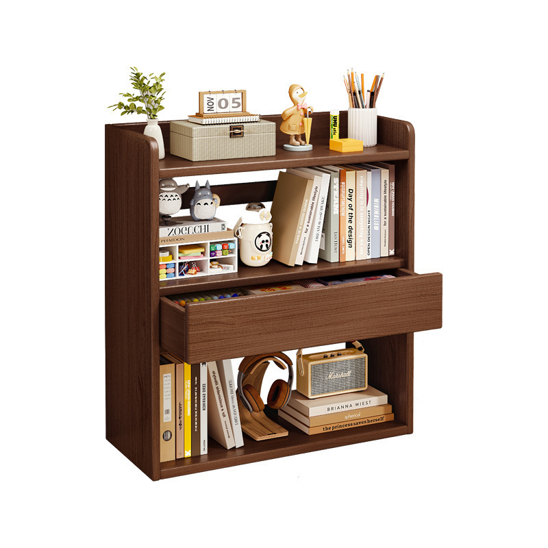 Estante de escritorio Estante de escritorio Estante de escritorio para el hogar de los estudiantes, almacenamiento de escritorio, gabinete pequeño de varias capas, estación de oficina, estante pequeño