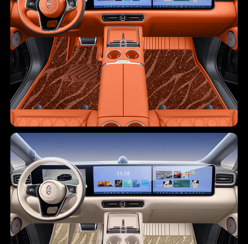 Suitable for Zhijie V9 Floor Mats, Tpe26 Model Car Interior Floor Mats, Modification Accessories, Trunk Mat Supplies Collection