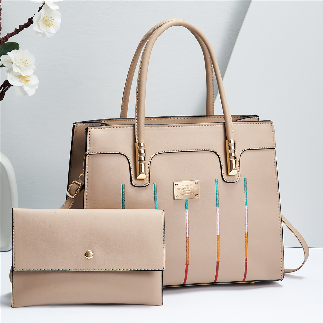 Bolso de moda simple primavera y verano nuevo estilo coreano bolso de mensajero del hombro del todo fósforo Bolso grande elegante bolso de la madre de las mujeres de mediana edad